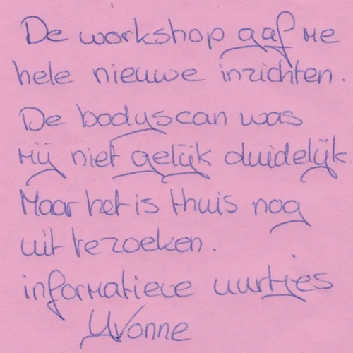 Review Workshop holistisch Zelfherstel2