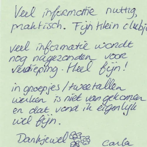 Review Workshop holistisch Zelfherstel3