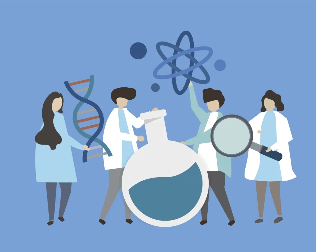 Plaatje wetenschappelijk onderzoek